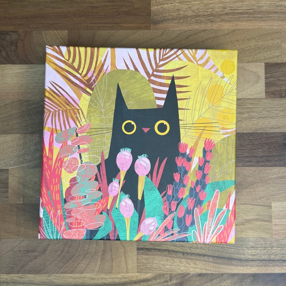 Genuine Fred Black Cat 500 Piece Jigsaw Puzzle Karen Obuhanych 5274227